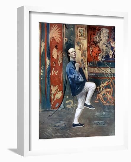 Huntley Wright in San Toy, C1902-Ellis & Walery-Framed Giclee Print