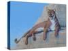 Huntress On High-Tanja Ware-Stretched Canvas