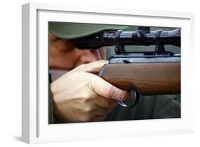 Huntsman Aiming-Bjorn Svensson-Framed Photographic Print