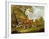 Huntsman and Hounds, 1809-John Nott Sartorius-Framed Giclee Print