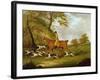 Huntsman and Hounds, 1809-John Nott Sartorius-Framed Giclee Print