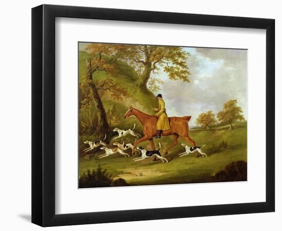 Huntsman and Hounds, 1809-John Nott Sartorius-Framed Giclee Print