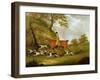 Huntsman and Hounds, 1809-John Nott Sartorius-Framed Giclee Print