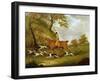 Huntsman and Hounds, 1809-John Nott Sartorius-Framed Giclee Print