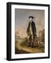 Huntsman with a Whippet-Edward Haytley-Framed Giclee Print