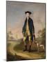 Huntsman with a Whippet-Edward Haytley-Mounted Giclee Print