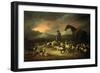 Huntsman with his Pack-George Morland-Framed Giclee Print