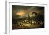 Huntsman with his Pack-George Morland-Framed Giclee Print