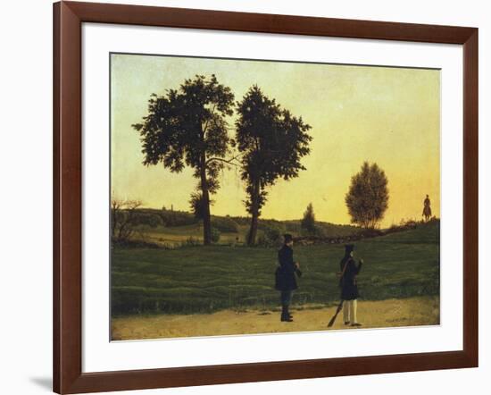 Huntsmen, 1839-Ignati Stepanovich Shchedrovsky-Framed Giclee Print