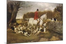 Huntsmen and Hounds-null-Mounted Premium Giclee Print
