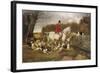 Huntsmen and Hounds-null-Framed Art Print