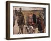 Huntsmen with Borzois, 1913-Sergei Arsenyevich Vinogradov-Framed Giclee Print