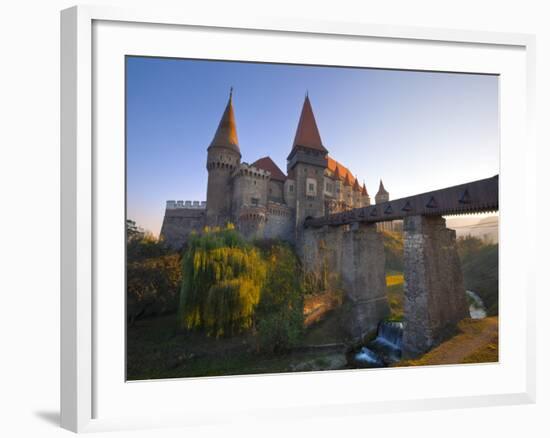 Hunyadi Castle or Corvin's Castle, Hunedoara, Transylvania, Romania-Doug Pearson-Framed Photographic Print