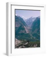 Hunza Valley, Karakorums, Pakistan-Sybil Sassoon-Framed Photographic Print