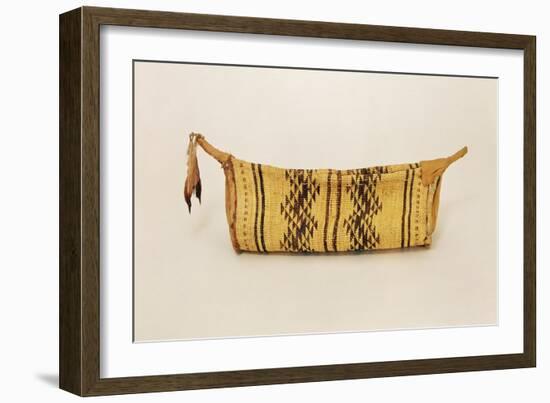 Hupa Jump Dance Basket, from North Carolina (Woven Fibre)-American-Framed Giclee Print