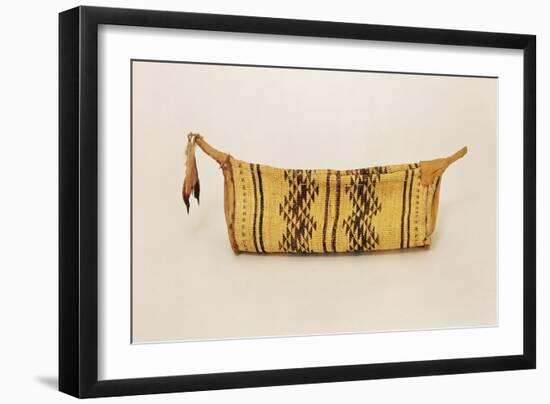 Hupa Jump Dance Basket, from North Carolina (Woven Fibre)-American-Framed Giclee Print