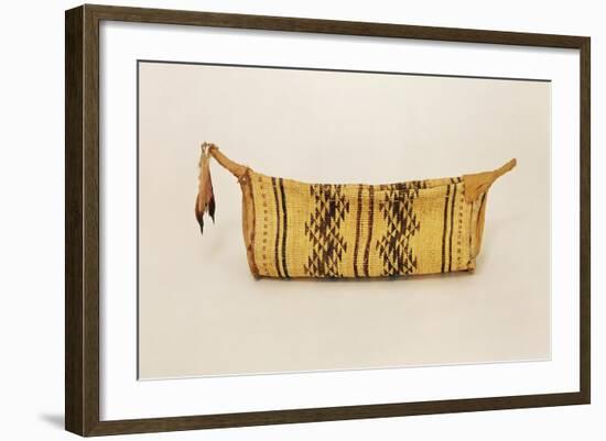 Hupa Jump Dance Basket, from North Carolina (Woven Fibre)-American-Framed Giclee Print