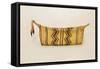 Hupa Jump Dance Basket, from North Carolina (Woven Fibre)-American-Framed Stretched Canvas