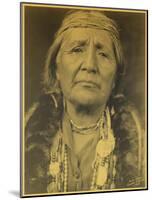 Hupa Woman-null-Mounted Poster