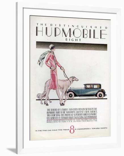 Hupmobile, Magazine Advertisement, USA, 1926-null-Framed Giclee Print