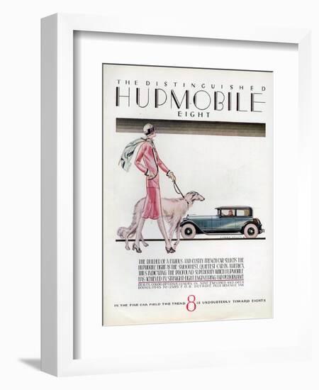 Hupmobile, Magazine Advertisement, USA, 1926-null-Framed Giclee Print