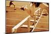 Hurdle Race-soupstock-Mounted Photographic Print