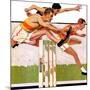 "Hurdlers,"May 4, 1935-Maurice Bower-Mounted Giclee Print