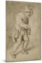 Hurdy-Gurdy Player, 1695-Cornelis Dusart-Mounted Giclee Print