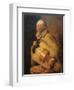 Hurdy Gurdy Player-Georges de La Tour-Framed Giclee Print