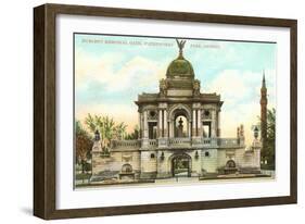 Hurlbut Memorial Gate, Detroit, Michigan-null-Framed Art Print
