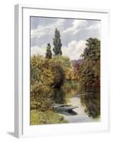 Hurley Backwater-Alfred Robert Quinton-Framed Giclee Print