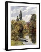 Hurley Backwater-Alfred Robert Quinton-Framed Giclee Print