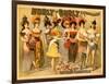 Hurly-Burly Extravaganza and Refined Vaudeville-null-Framed Art Print