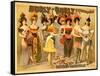 Hurly-Burly Extravaganza and Refined Vaudeville-null-Framed Stretched Canvas