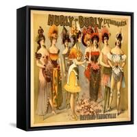 Hurly-Burly Extravaganza and Refined Vaudeville-null-Framed Stretched Canvas