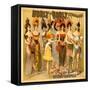 Hurly-Burly Extravaganza and Refined Vaudeville-null-Framed Stretched Canvas