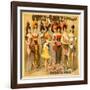 Hurly-Burly Extravaganza and Refined Vaudeville-null-Framed Art Print