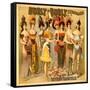 Hurly-Burly Extravaganza and Refined Vaudeville-null-Framed Stretched Canvas