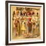 Hurly-Burly Extravaganza and Refined Vaudeville-null-Framed Art Print