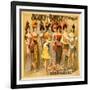 Hurly-Burly Extravaganza and Refined Vaudeville-null-Framed Art Print