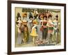 Hurly-Burly Extravaganza and Vaudeville, 1899-Science Source-Framed Giclee Print