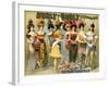 Hurly-Burly Extravaganza and Vaudeville, 1899-Science Source-Framed Giclee Print