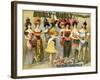 Hurly-Burly Extravaganza and Vaudeville, 1899-Science Source-Framed Giclee Print