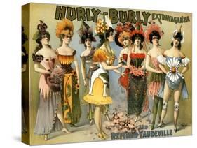 Hurly-Burly Extravaganza and Vaudeville, 1899-Science Source-Stretched Canvas