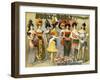 Hurly-Burly Extravaganza and Vaudeville, 1899-Science Source-Framed Giclee Print