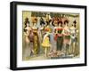 Hurly-Burly Extravaganza and Vaudeville, 1899-Science Source-Framed Giclee Print