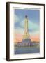 Huron Lighthouse, Lake Erie-null-Framed Art Print