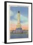 Huron Lighthouse, Lake Erie-null-Framed Art Print