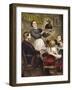 Hurrah for the Christmas Pudding-null-Framed Giclee Print