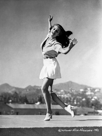 Rita Hayworth Dancing Portrait